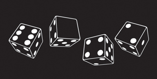 Four dice representing the course number 6.042. Four dice representing the course number 6.042.